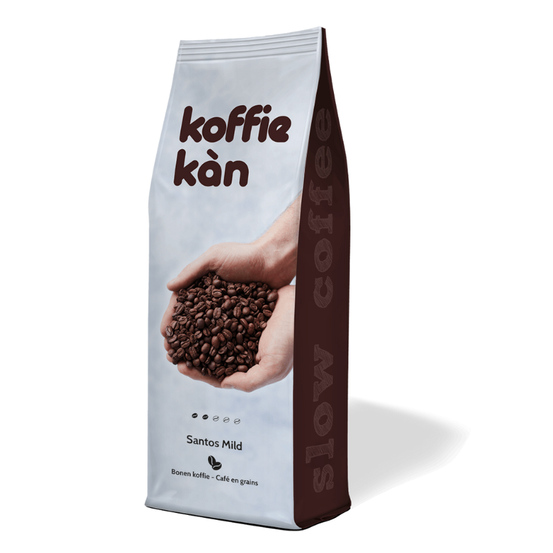 Koffie Kàn Santos Mild bonen - 250 gr, 1 kg of 12x250 gr
