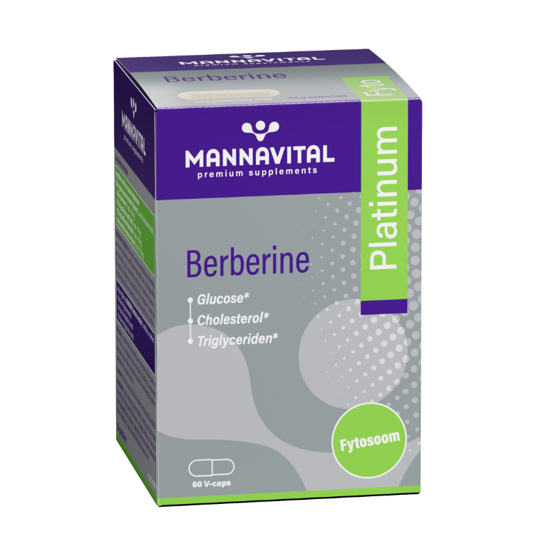 Mannavital Berberine Platinum - 60 V-caps