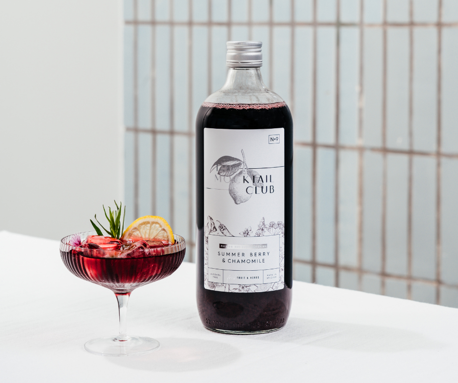 The Mocktail club Summer berry Camomille - 1L