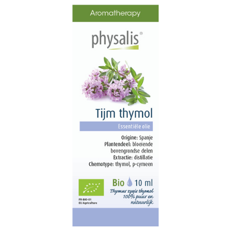 Physalis Rode tijm ct thymol etherische olie Bio - 10 ml