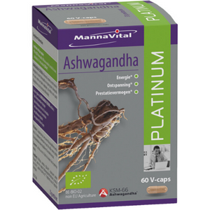 Mannavital Ashwagandha Platinum - 60 tabl.