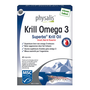 Physalis Krill Omega 3 - 30 caps of 60 caps