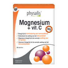 Afbeelding in Gallery-weergave laden, Physalis Magnesium + vitamine C - 30 tabl
