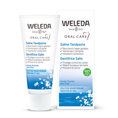 Weleda Saline Tandpasta - zoutige muntsmaak - 75 ml