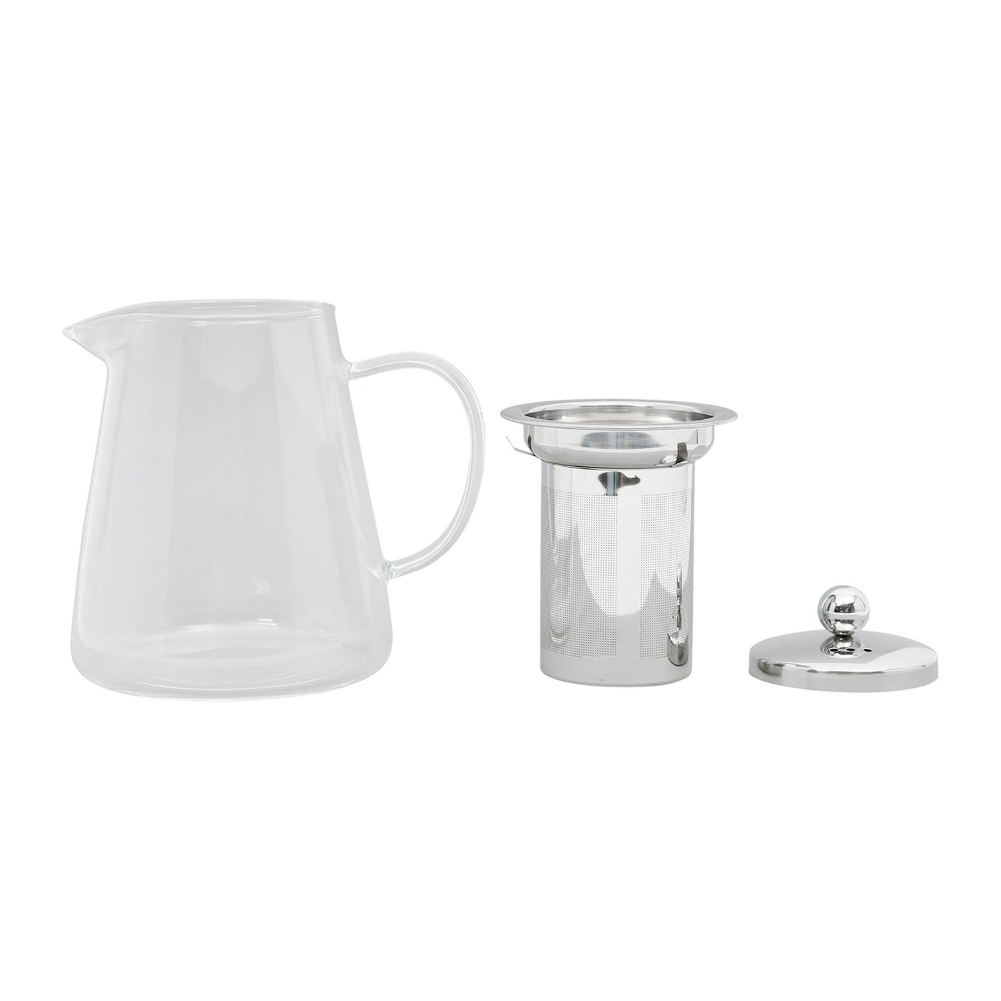 Theière + filter 1L glas