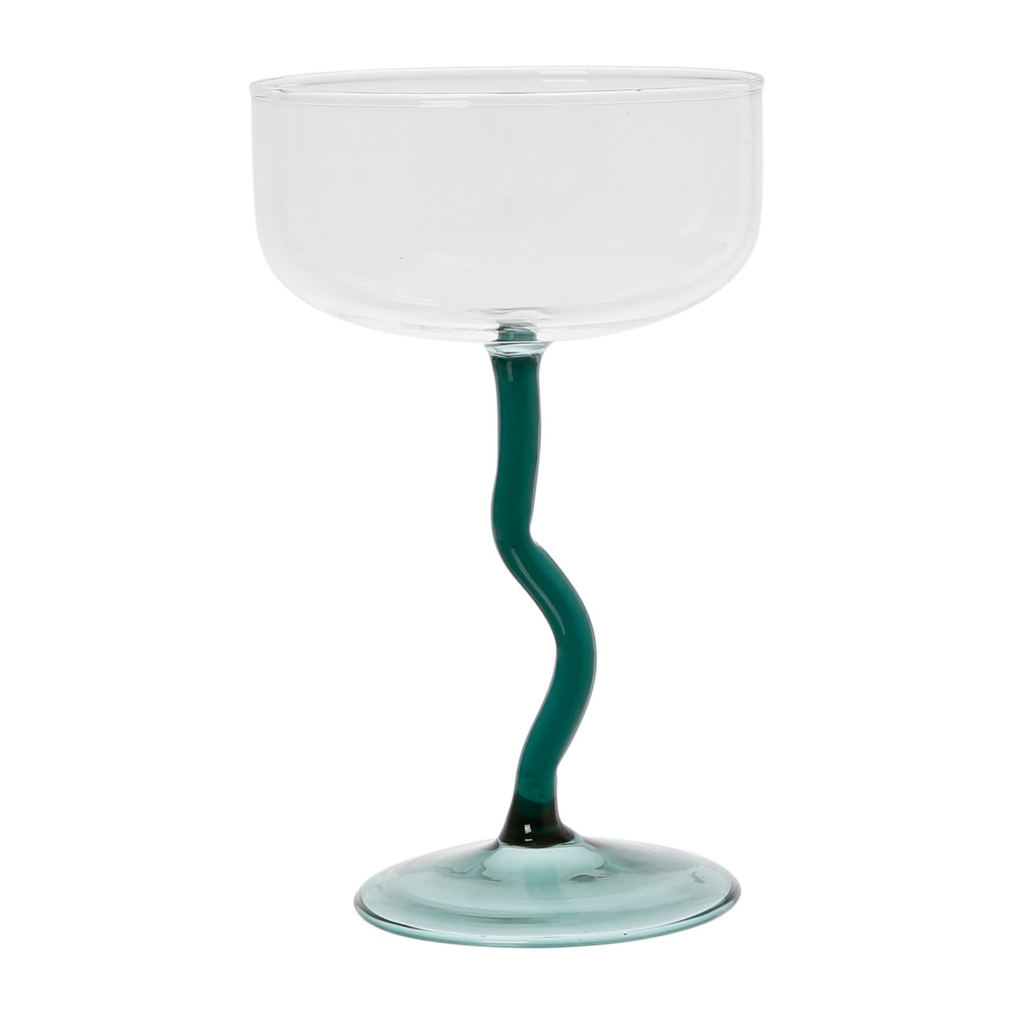 Cocktail Glas - gekleurde voet - 42,5 cl