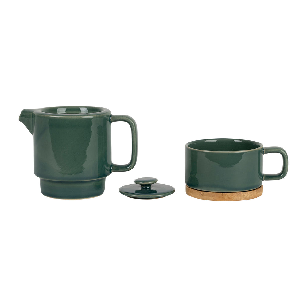 Theière tea for one green 45cl