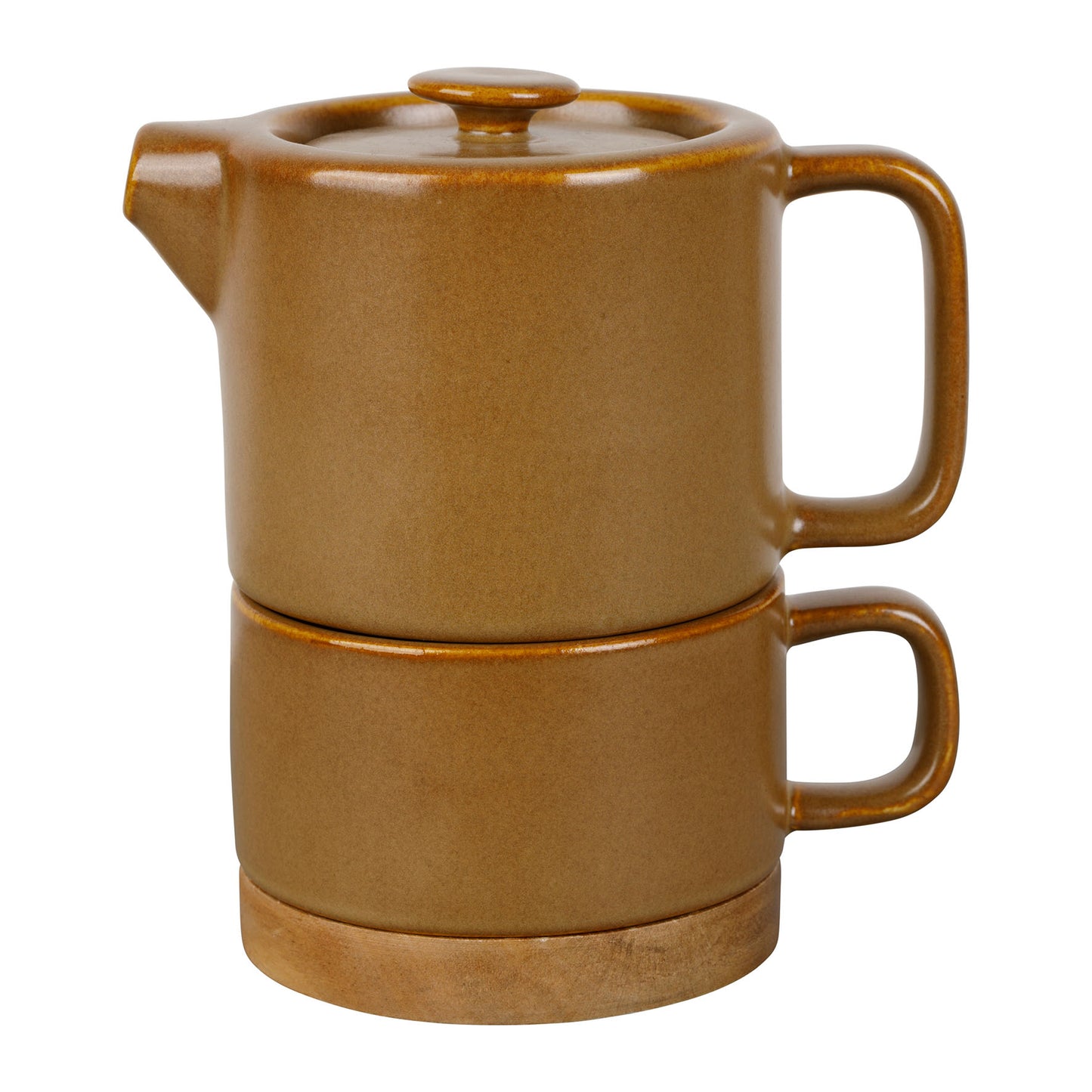 Theière Tea For One bruin/groen 45cl