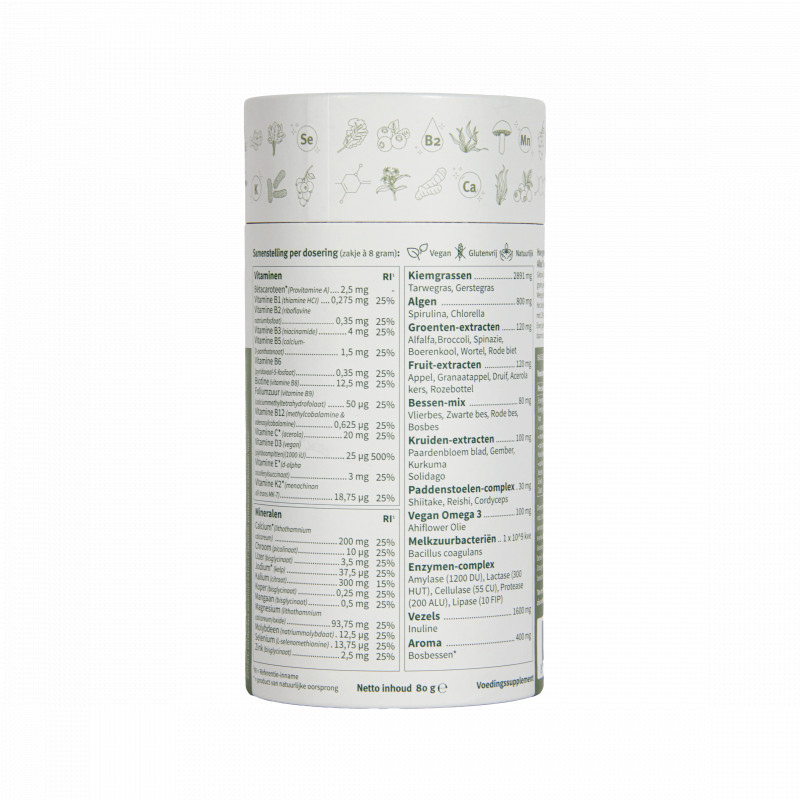 Alka Greens Multi+ - Basische voedingsextracten - 10 sticks