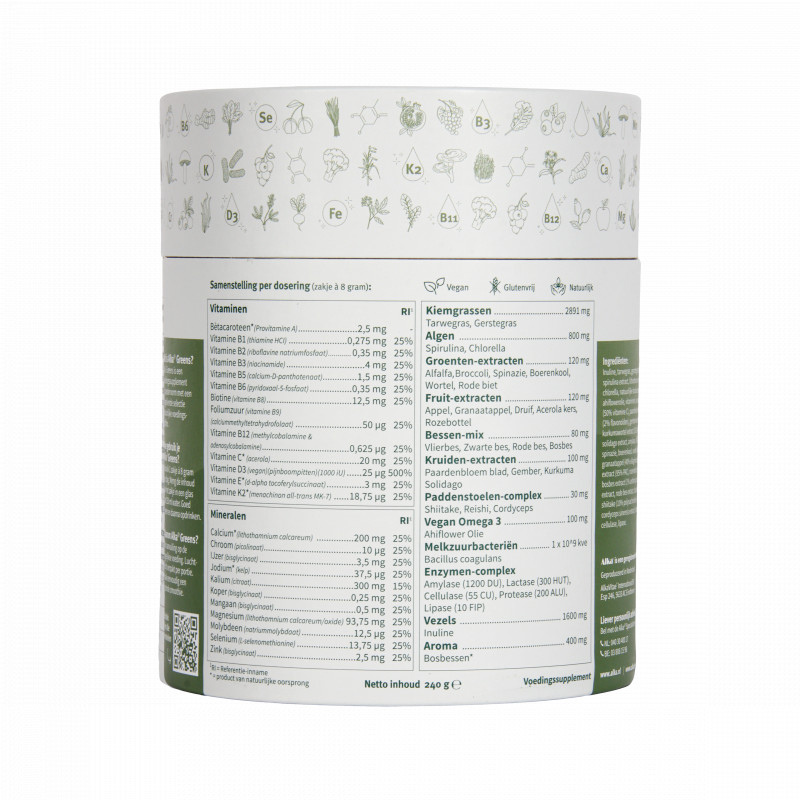 Alka Greens Multi+ - Basische voedingsextracten - 30 sticks
