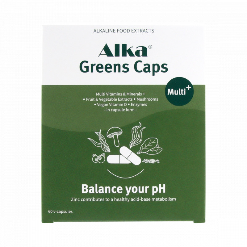 Alka® Greens Caps - Multi+- 60 v-caps