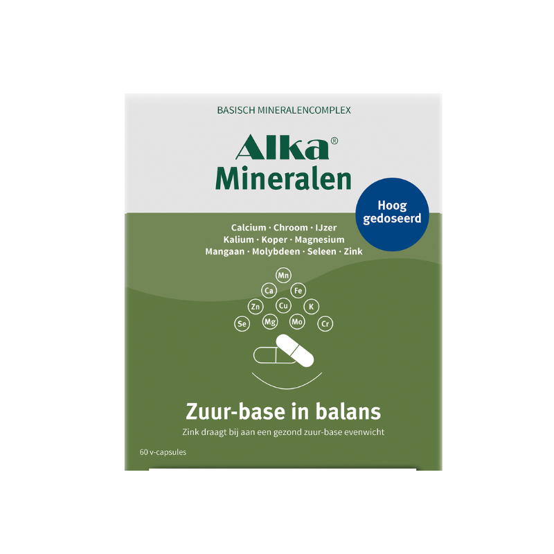 Alka Mineralen - Basisch mineralen complex - 60 V-caps