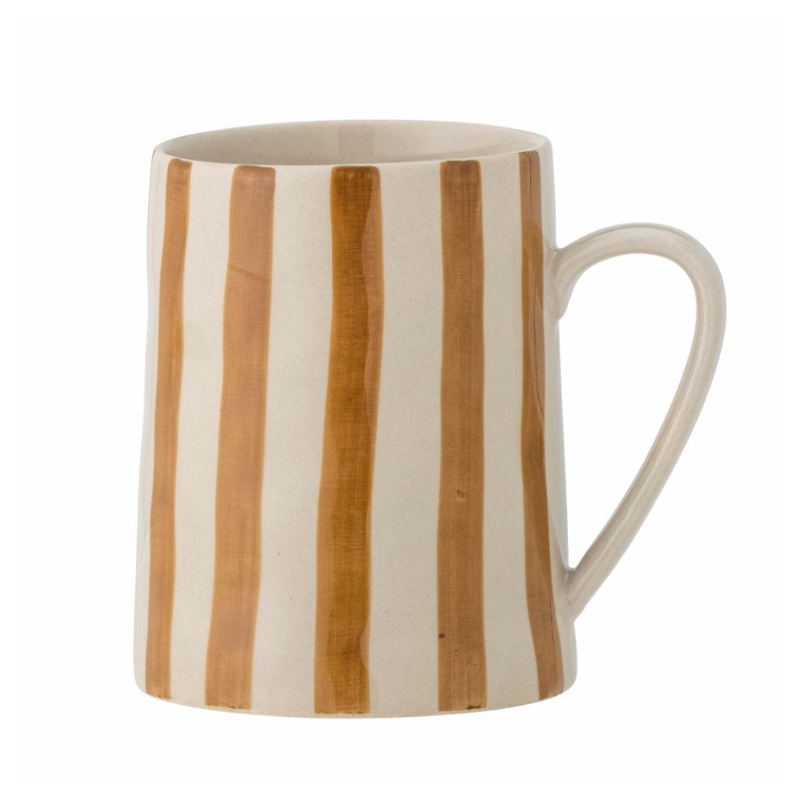 Mok met bruine strepen