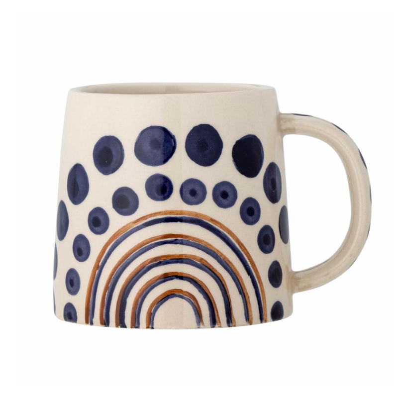 Mok met creatieve tekeningen