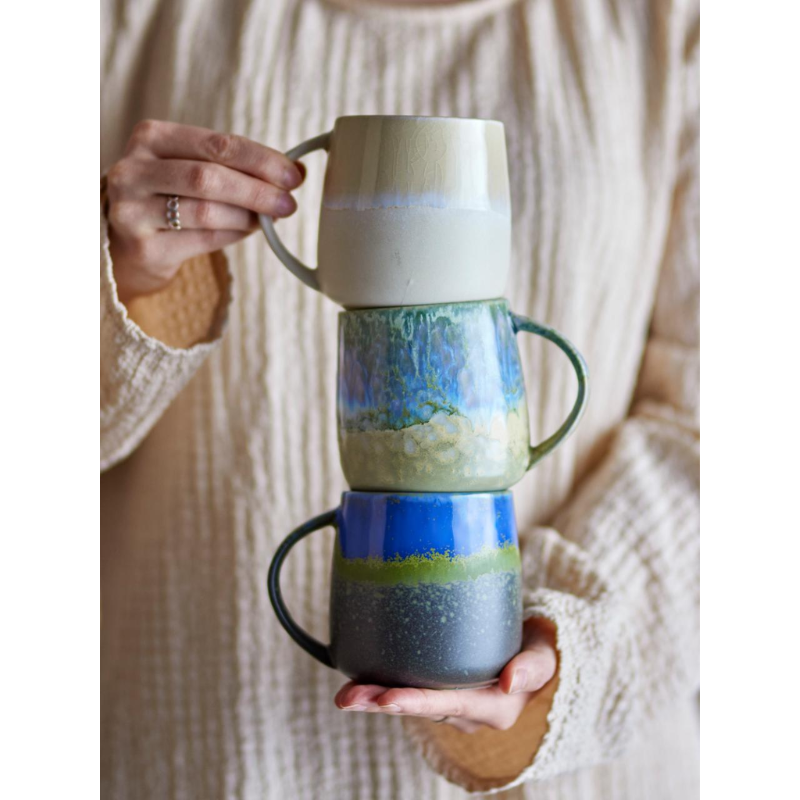 Set van 3 mokken moderne look