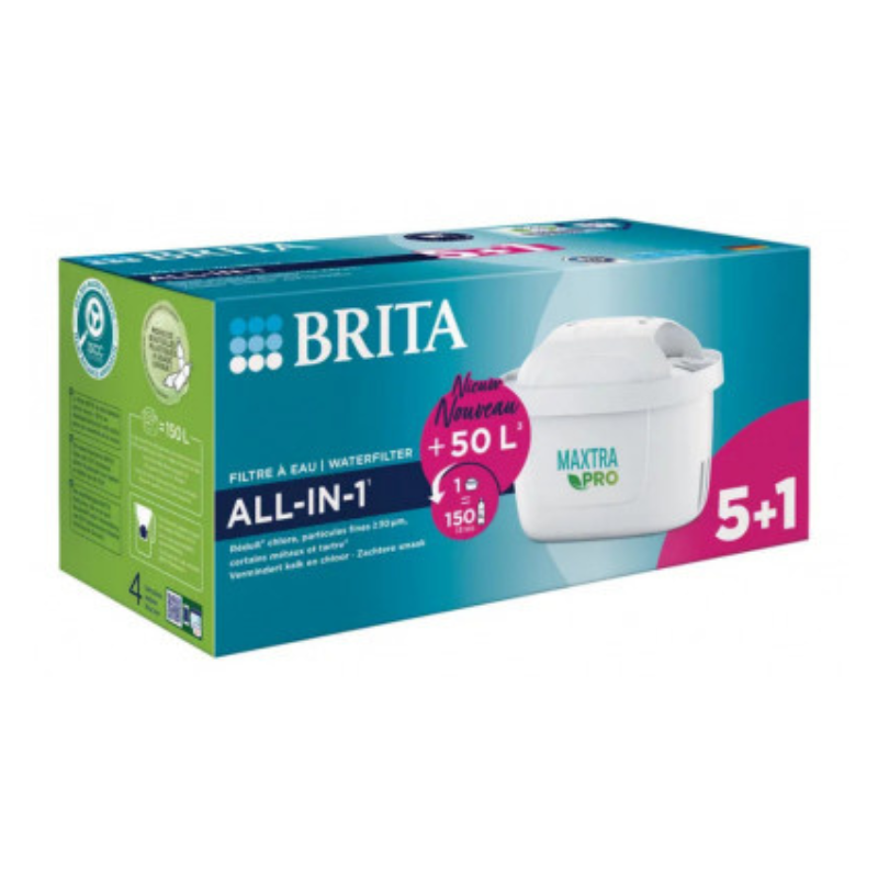 Brita Waterfilters MAXTRA PRO All-in-1 voordeelpack 5+1 gratis