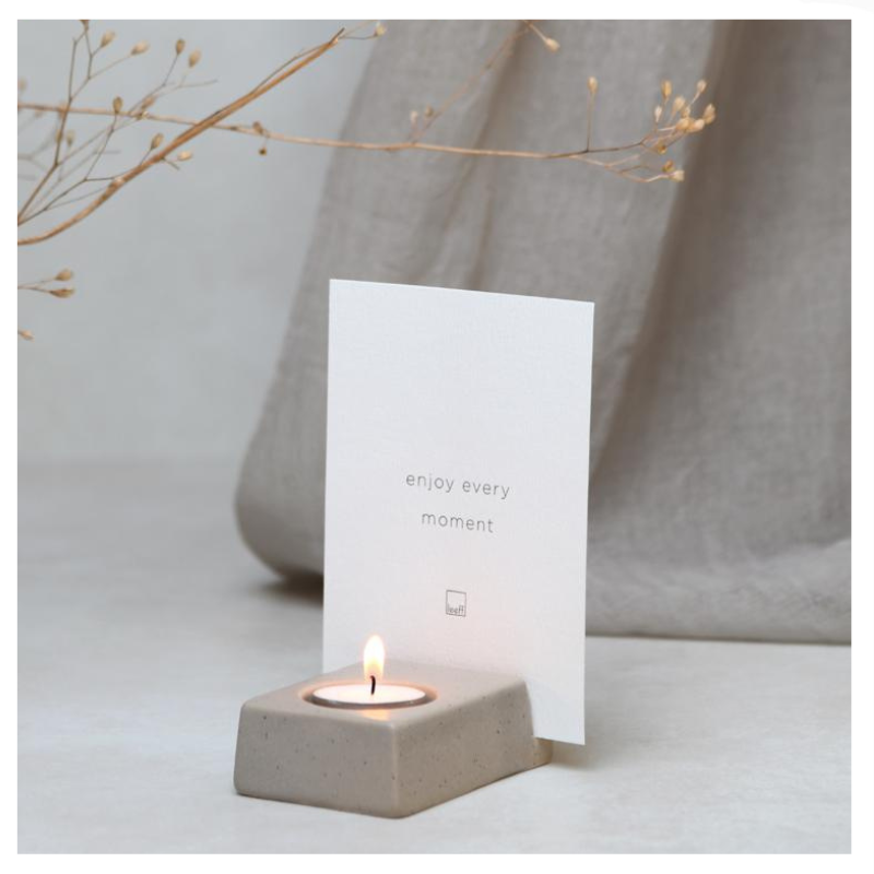 Card holder set - Enjoy every moment