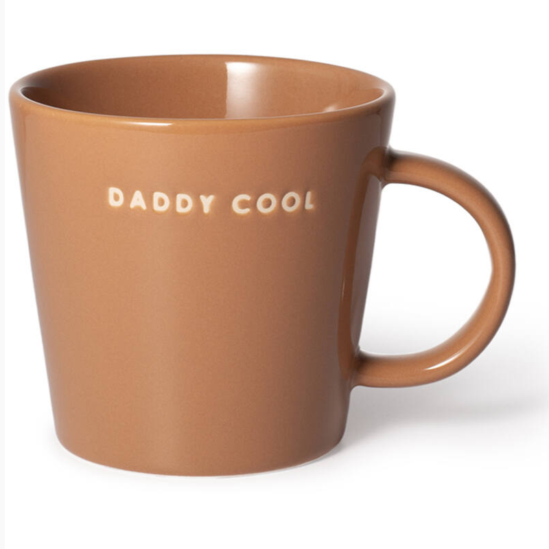 Mok tea cup DADDY COOL terracotta 350 ml