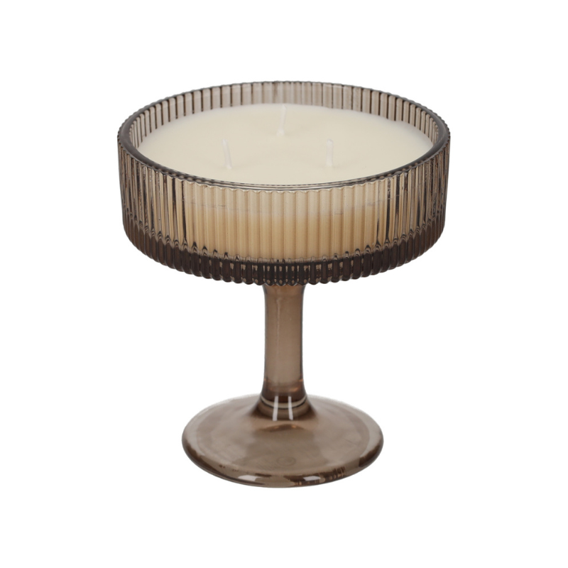 Cocktail kaars bruin