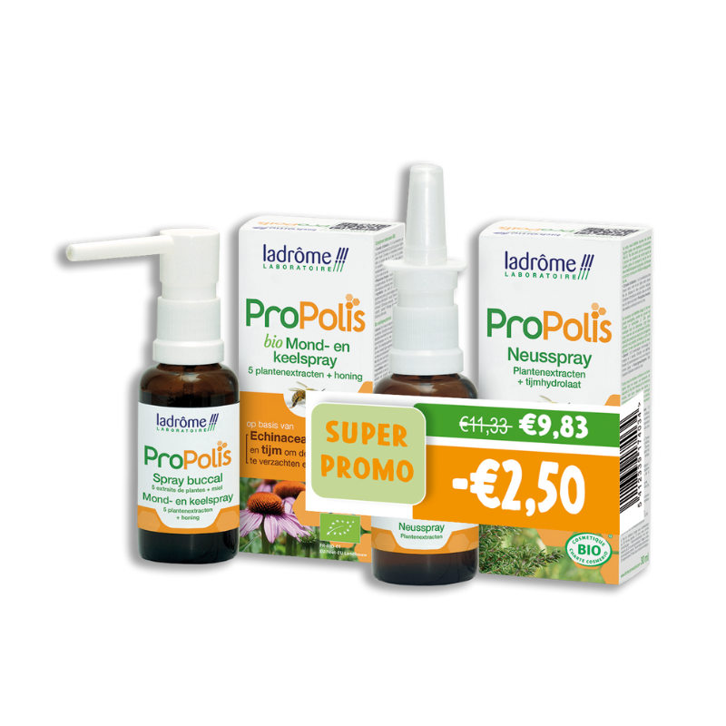 DUOPACK ProPolis Keelspray en Neusspray Ladrôme (-2,50 EUR)