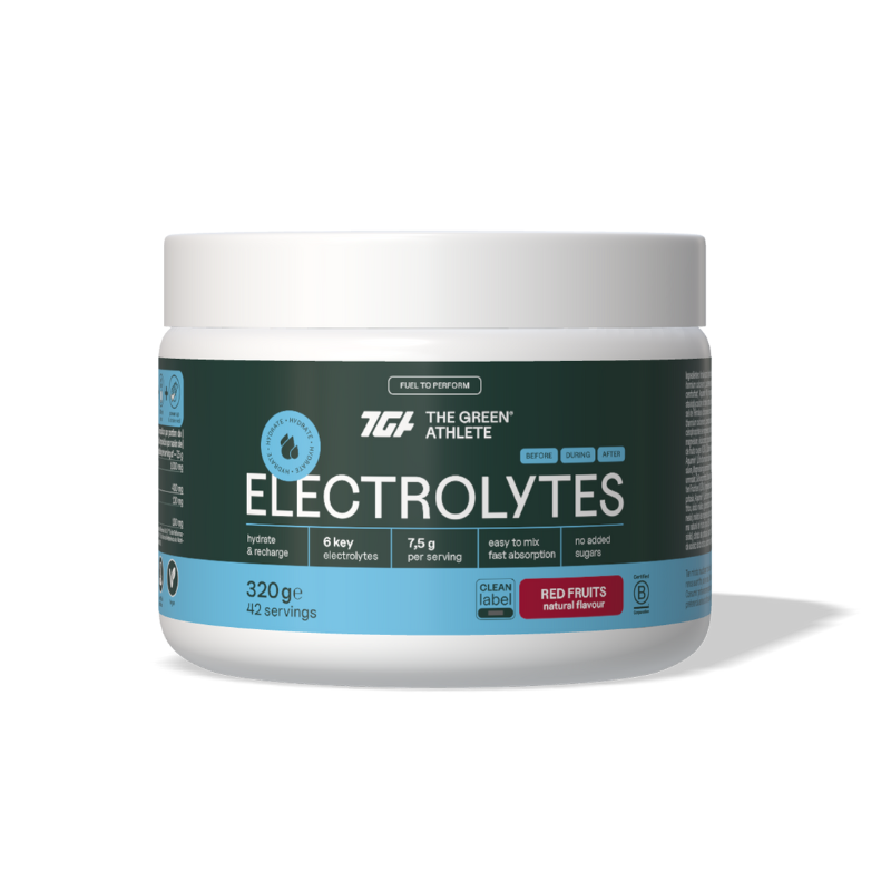 Electrolytes Natural red fruits flavour 320gr