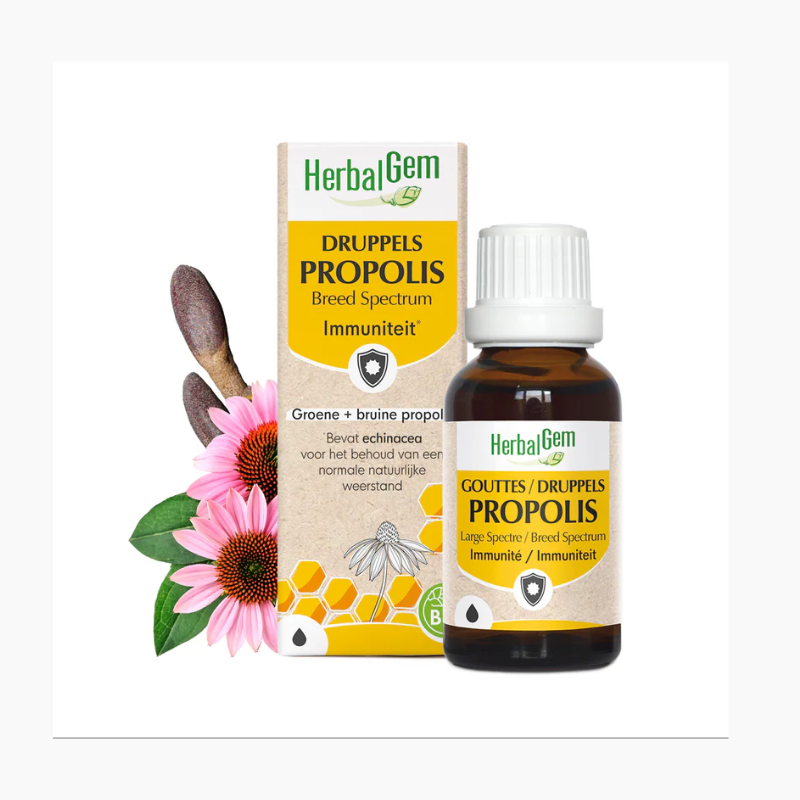 Herbalgem Propolis druppels bio - 15 of 50 ml