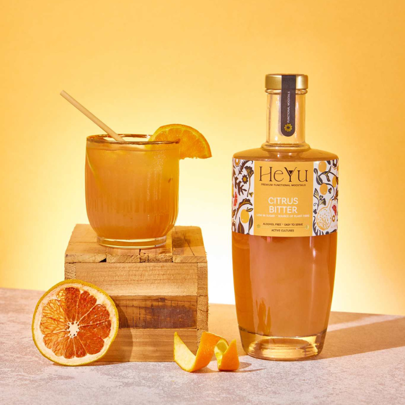 Aperobox Non alcoholic Heyu Citrus Bitter Mocktail  - 700 ml