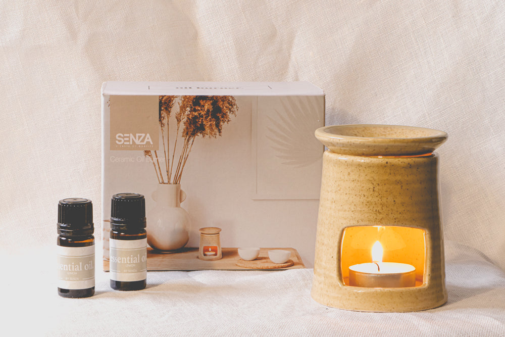 Keramieken olie brander