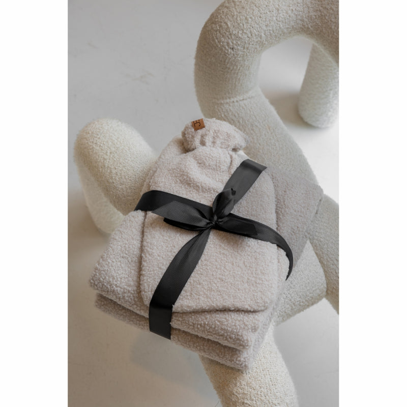 Giftset boucle taupe