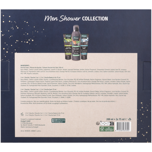 
                  
                    Wellnessbox "Kneipp Men Shower Collection"
                  
                