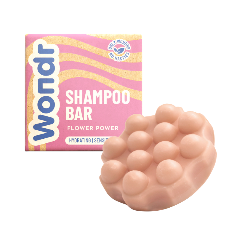 Wondr Shampoo Bar - Flower Power - Gevoelige hoofdhuid & Verzorgend