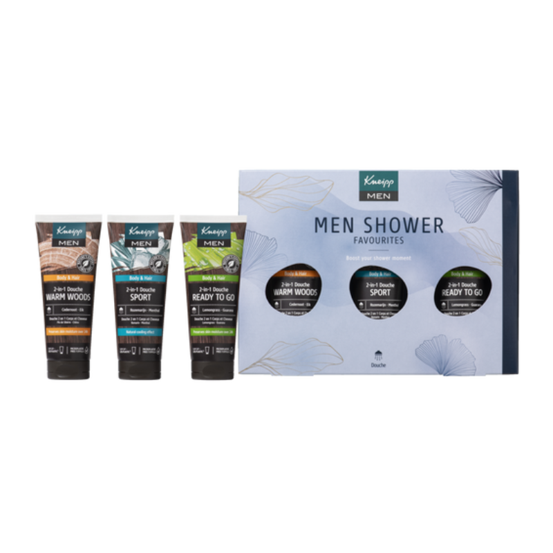 Wellnessbox "Kneipp Men Shower Collection"