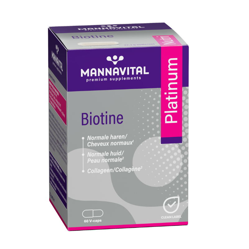 Mannavital Biotine Platinum 60 V-caps