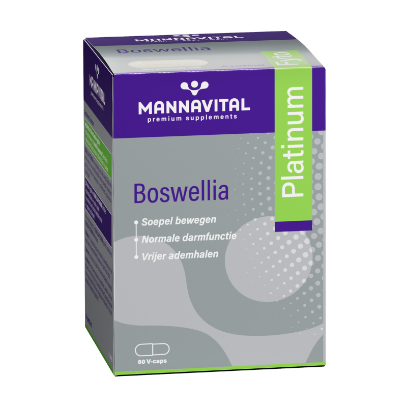 Mannavital Boswellia Platinum - 60 V-caps