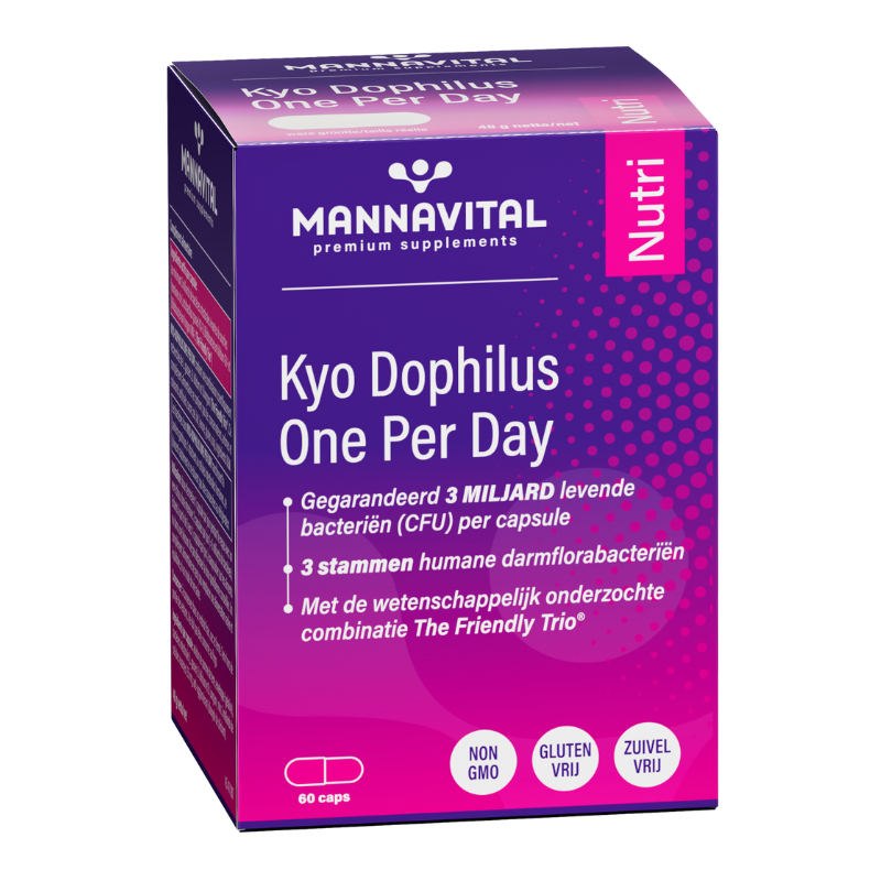 Mannavital Kyo Dophilus One per day - 60 caps