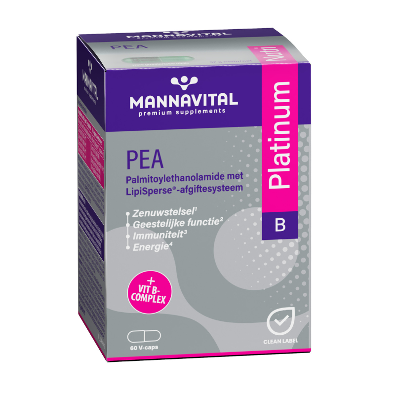 Mannavital PEA Platinum - 60 V-caps
