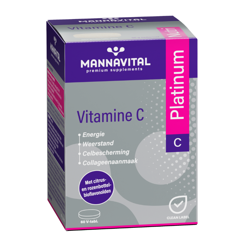 Mannavital Vitamine C Platinum - 60 V-tabl.