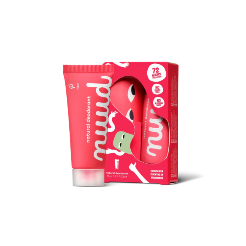 Nuud crème 15ml - The carefree deodorant