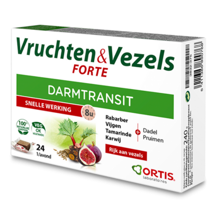 Ortis Vruchten & Vezels Forte - 24 blokjes