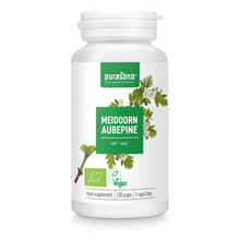 Afbeelding in Gallery-weergave laden, Purasana Meidoorn - 120 Vcaps
