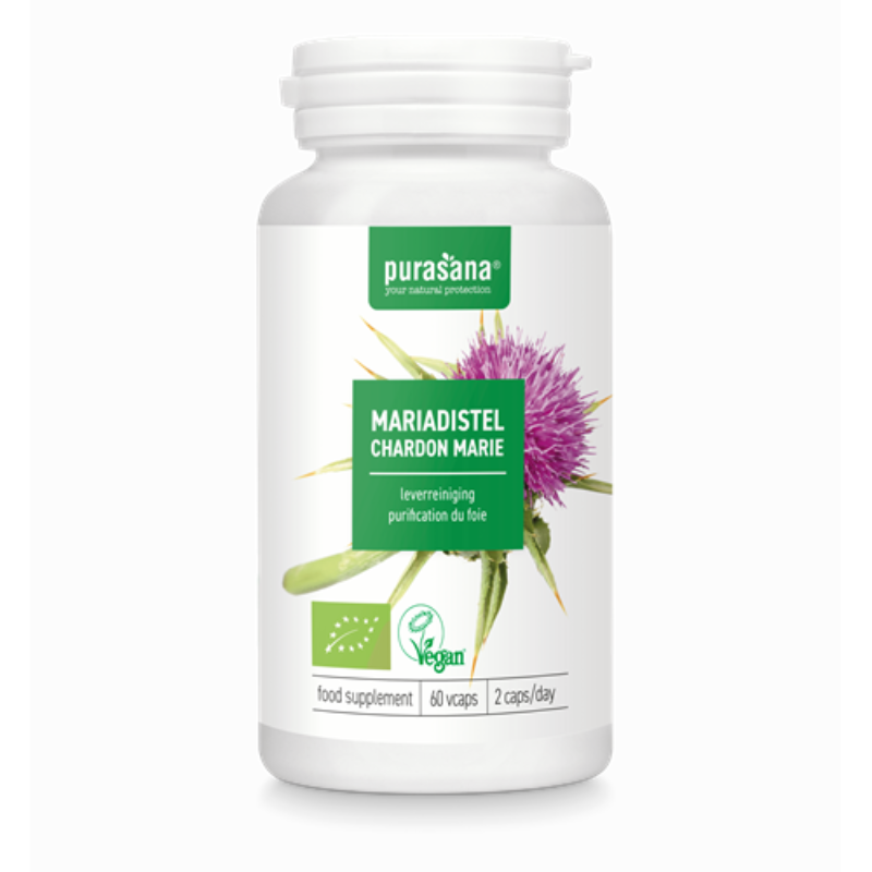 Purasana Mariadistel - 60Vcaps