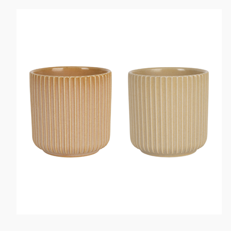 
                  
                    Set van 2 Mokjes "Urban stripes"  2x17cl
                  
                