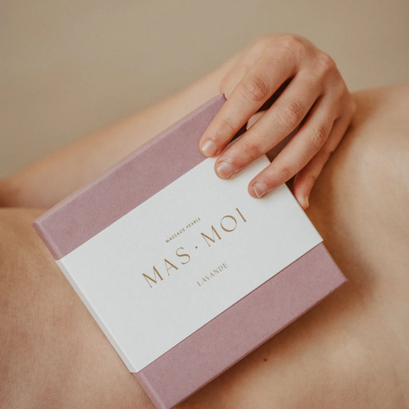 Mas Moi Massageolie parels - lavendel