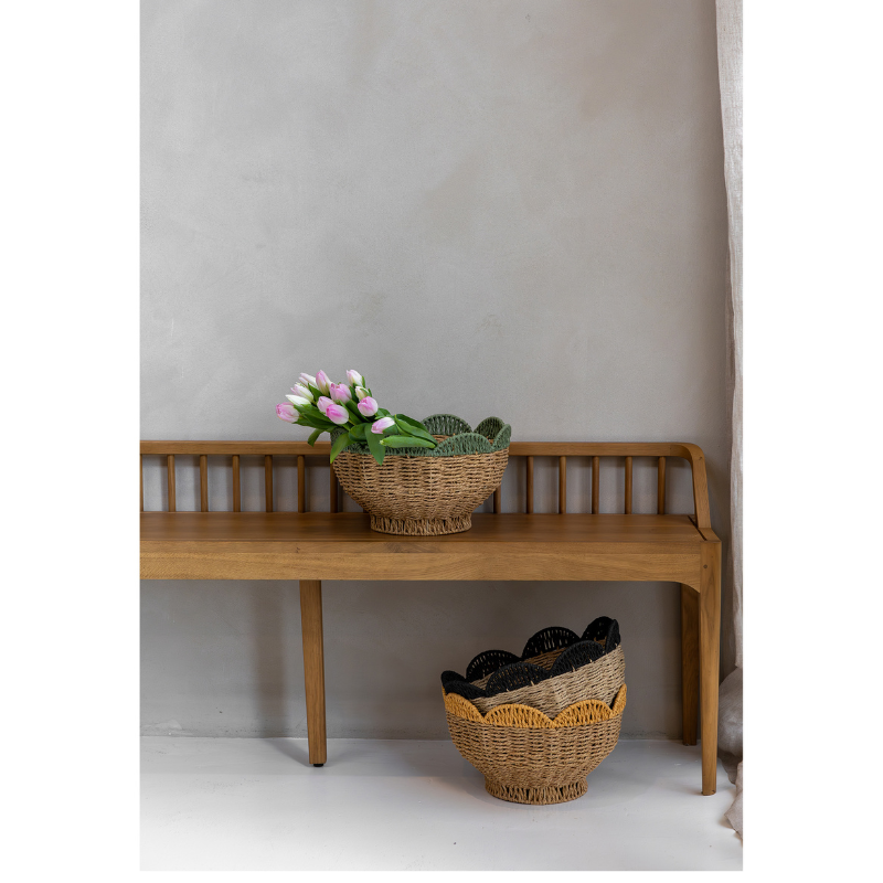 Tulp mand zwart