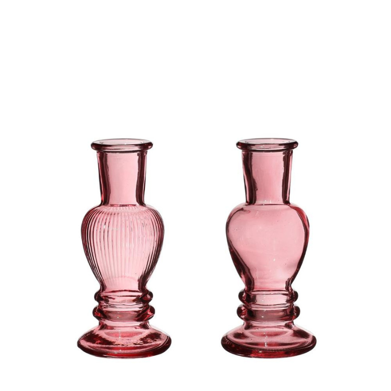 Venetië Kaarsen Vaas zacht roze Klein - keuze uit 2 soorten