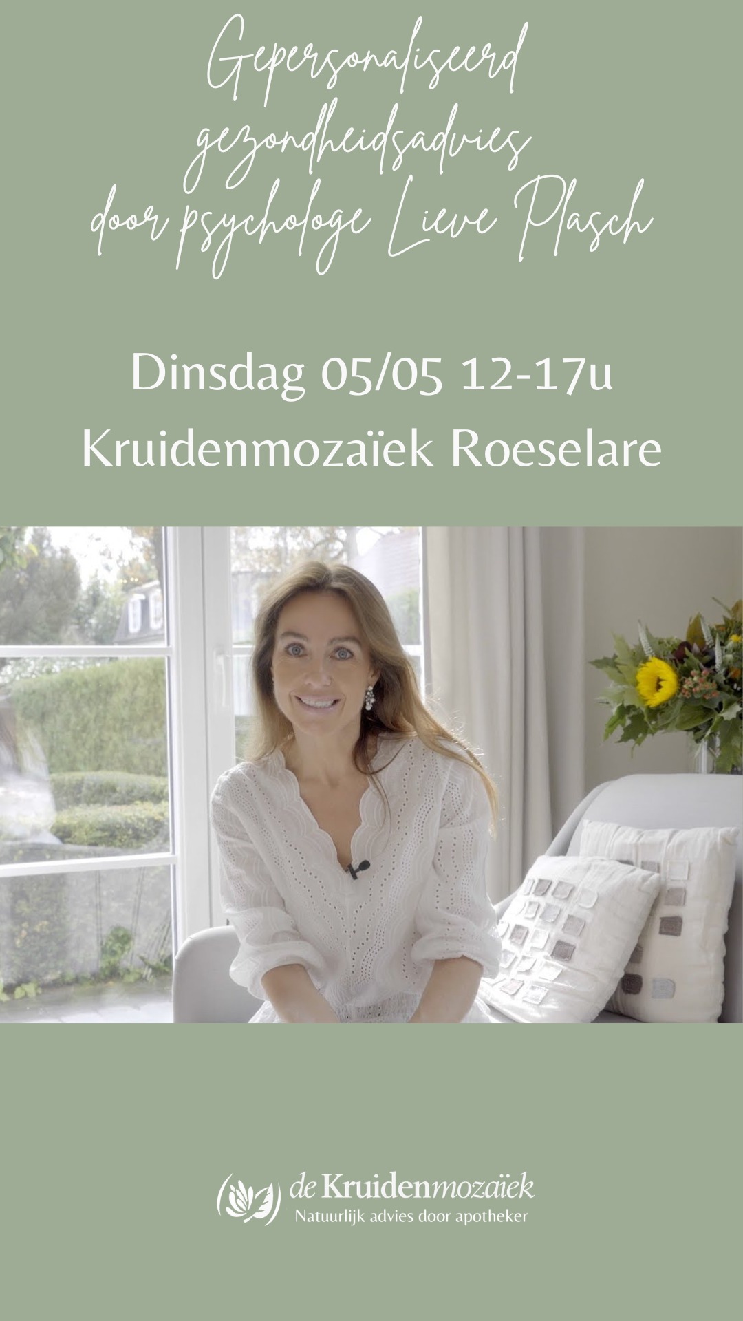Tickets Go4Balance - Gepersonaliseerd  gezondheidsadvies door psychologe Lieve Plasch