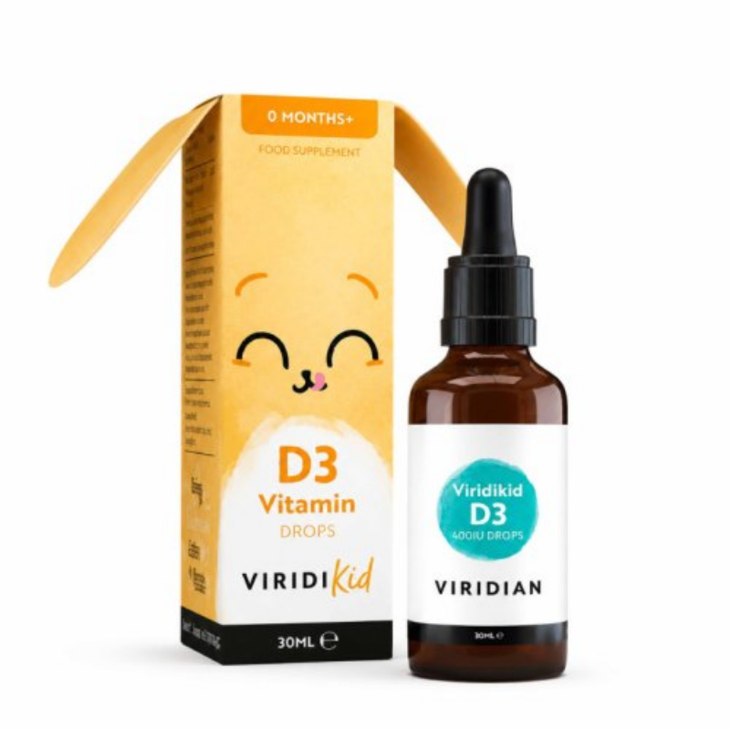 Viridian Viridikid Vitamin D Drops 30 ml