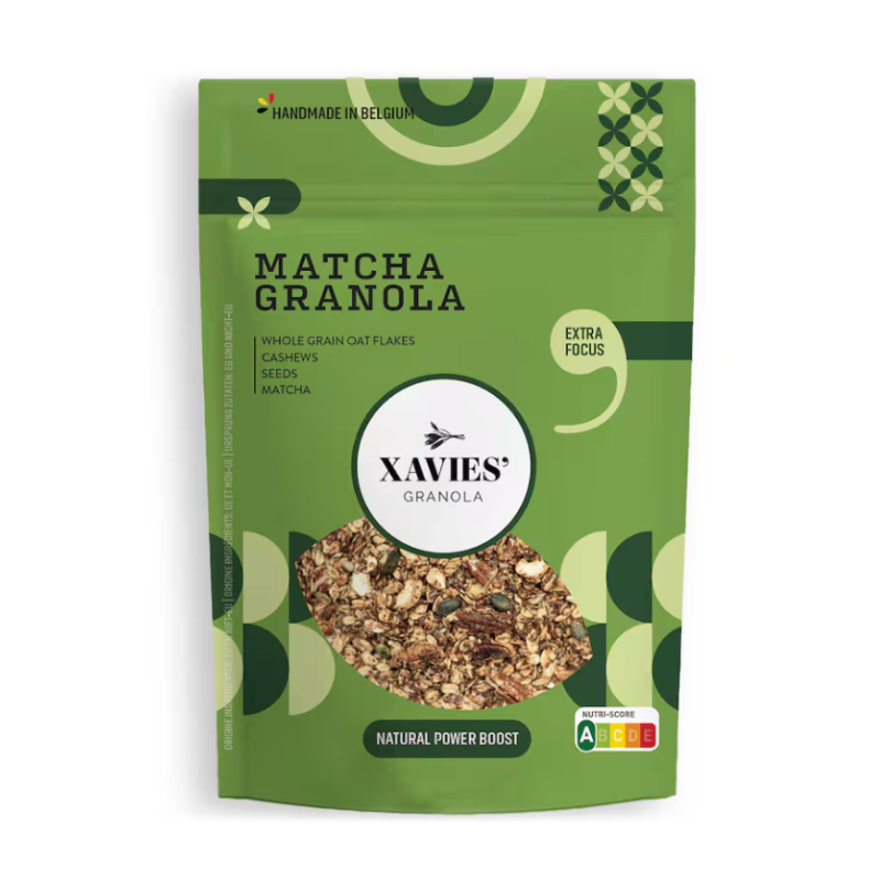 Xavies' matcha granola 275 gram