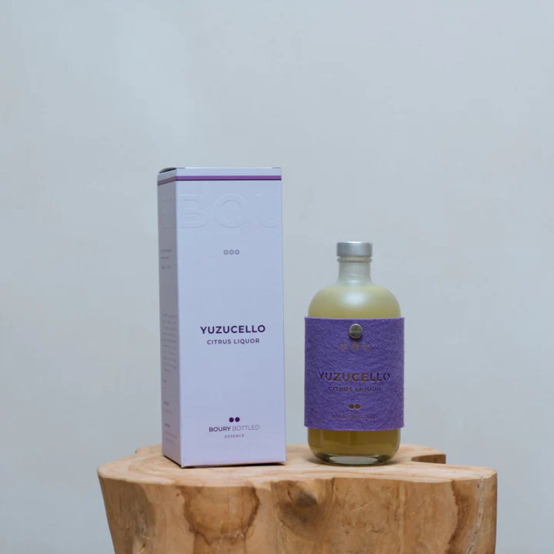 Aperobox Yuzucello kruidenlikeur - by Boury Bottled (500ml)