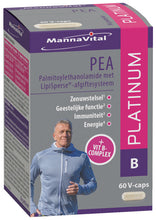 Afbeelding in Gallery-weergave laden, Mannavital PEA Platinum - 60 V-caps

